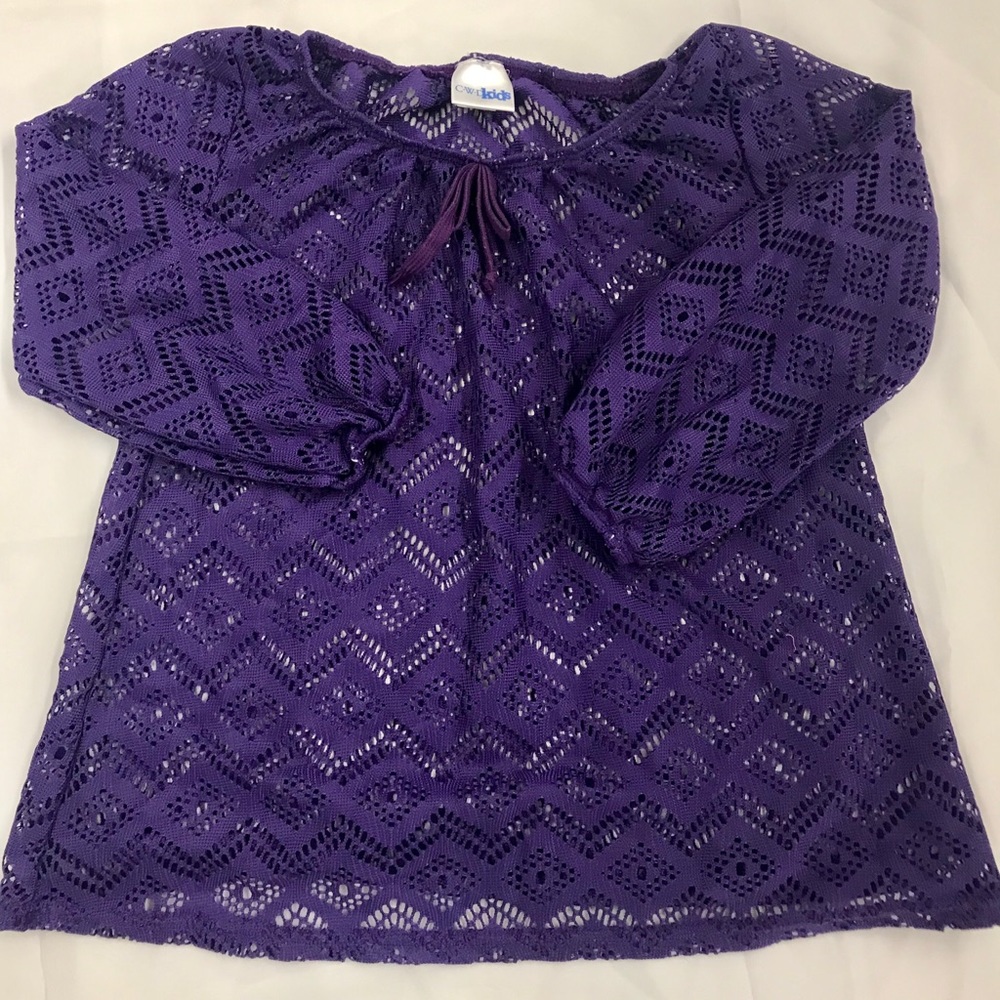Girls Bathing Suit Coverup size 7-8, CWD Kids